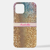 Populäre Glitzer Opal Holographic Collection iPhone Hülle (Rückseite)