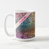 Populäre Glitzer Opal Holographic Collection Kaffeetasse (Links)