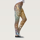 Populäre Glitzer Opal Holographic Collection Leggings (Rechts)