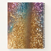 Populäre Glitzer Opal Holographic Collection Notizblock (Rückseite)