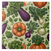 Populäre glückliche Gemüse gesunde Sammlung von Le Fliese (Vorderseite)