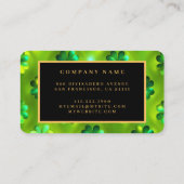 Populäre Green Clover 4 Lists Sammlung Visitenkarte (Rückseite)