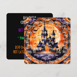 Populäre Halloween Pumpkin Autumn Collection Einladung