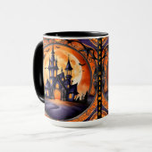 Populäre Halloween Pumpkin Autumn Collection Tasse (Vorderseite Links)