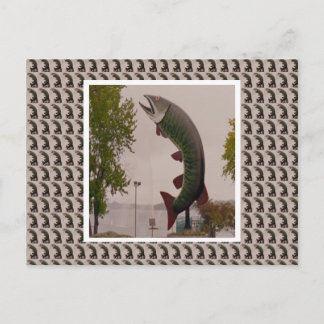 Populäre kanadische Sehenswürdigkeit Fotografie Postkarte