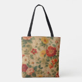 Populäre Kollektion Vintager Wasserfarben Tasche (Rückseite)