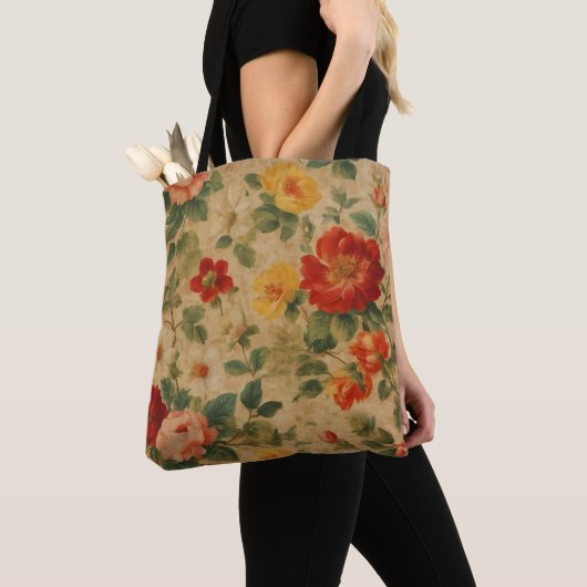 Populäre Kollektion Vintager Wasserfarben Tasche (Von Nahem)