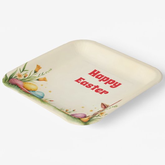 Populäre Osterlanzensammlung Pappteller (Gewinkelt)