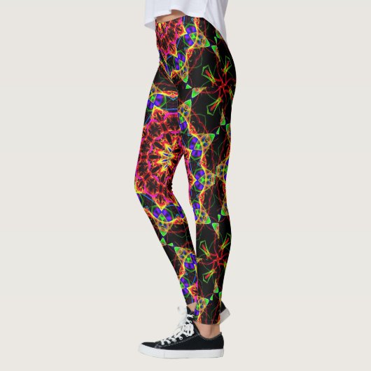 Populäre Psychedelische Muster Leggings (Links)