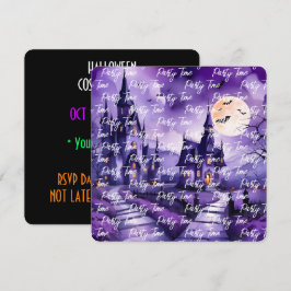 Populäre Pumpkin Halloween Herbstkollektion Einladung