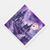 Populäre Pumpkin Halloween Herbstkollektion Serviette (Ecke)