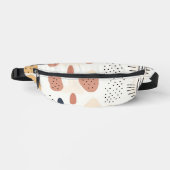 Populäre Retro-Boho-Abstrakte Sammlung Bauchtasche (Vorderseite)