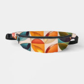 Populäre Retro-Sammlung Abstrakter Quadrate Bauchtasche (Vorderseite)