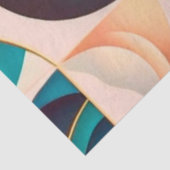 Populäre Retro-Sammlung Abstrakter Quadrate Seidenpapier (Ausschnitt)