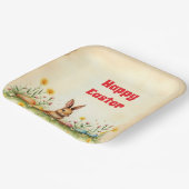 Populäre Sammlung von kleinen Kaninchen und Ostere Pappteller (Gewinkelt)