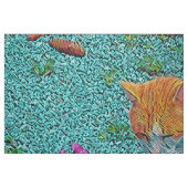 populäre Tiere - Katze Stoff (Fat Quarter (45,7 x 55,9 cm))