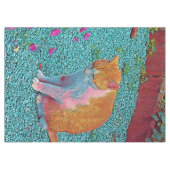 populäre Tiere - Katze Tischdecke (Vorderseite (Horizontal))