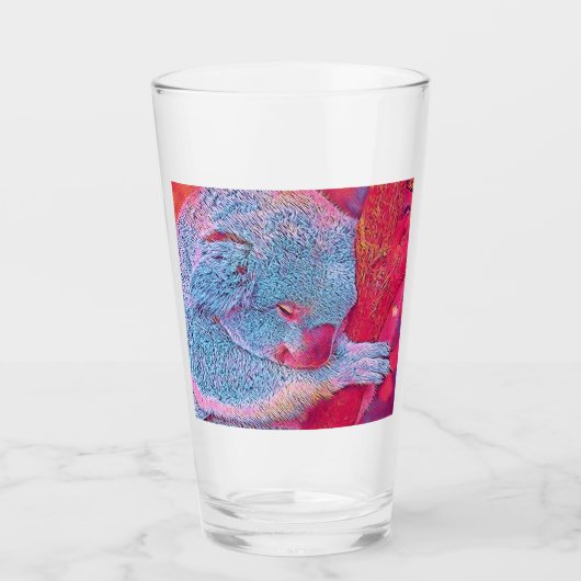 populäre Tiere - Koala Glas (Vorderseite)