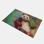 Populäre Tiere - Panda 1 Fußmatte (Schrägansicht)