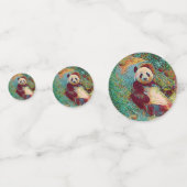 Populäre Tiere - Panda 1 Konfetti (Vorderseiten)