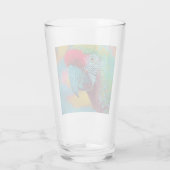 Populäre Tiere - Papagei Glas (Rückseite)