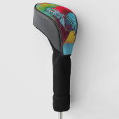 Populäre Tiere - Papagei Golf Headcover (angewinkelt)