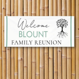 Populäre Wiedersehen-Banner für Family Trees Banner