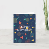 Populäres geometrisches Design Karte (Vorderseite)