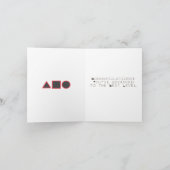 Populäres geometrisches Design Karte (Innenseite)