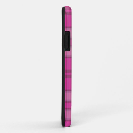 Populäres rosa kariertes Case-Mate iPhone hülle (Hinten/Rechts)