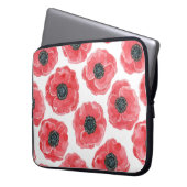 Populationen Aquarell Laptopschutzhülle (Vorderseite Links)