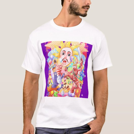 Populieren des Performer-Cartoon T-Shirt (Vorderseite)