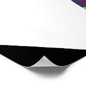 Populist am Podium von Bombastia Poster (Ecke)