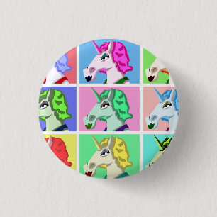 Popunicorn-Knopf Button