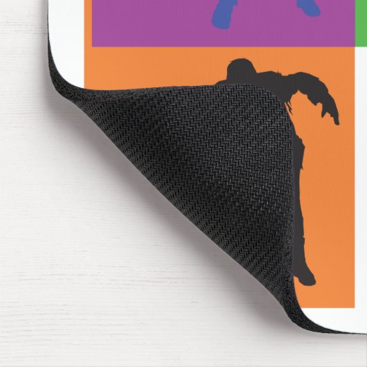 Popzombie pt2 mousepad (Ecke)