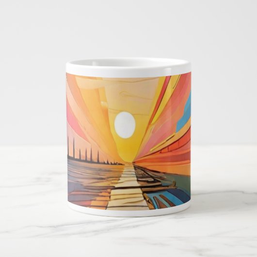 Por do Sol Jumbo-Tasse (Vorderseite)