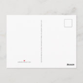 Por Pendeja, handschriftlich Postkarte (Rückseite)