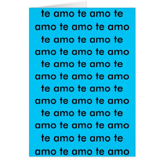 POR SIEMPRE - Karte (Vorne)