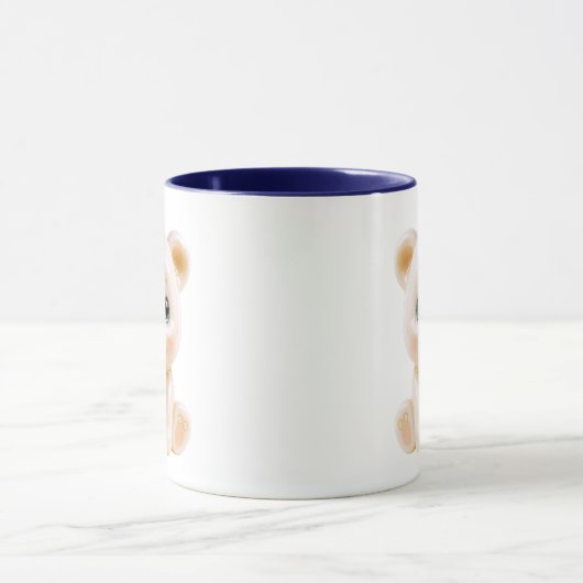 Porcelain Bear Charm Tasse (Zentrum)
