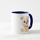 Porcelain Bear Charm Tasse (VorderseiteRechts)