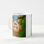 Porcelain Child Figurine Art  Kaffeetasse (Vorderseite Links)