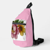 Porcelain Inspired Floral Crossbody Bag (Rechte Ecke)