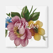 Porcelain Inspired Floral  Magnet (Vorne)