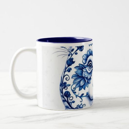 Porcelain Panda Zweifarbige Tasse (Links)