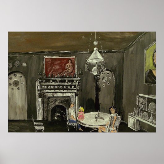 Porcelain Presence Movie Art House Poster (Vorne)