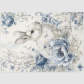Porcelain Rabbit Tissue Paper Seidenpapier (Vorderseite)