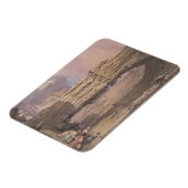 Porch des Regensburger Doms Magnet (Linke Seite)