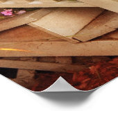 Porch - Garten meiner Großmutter Poster (Ecke)