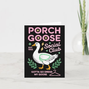 Porch Goose Social Club Gotta Go Dress My Goose Si Karte