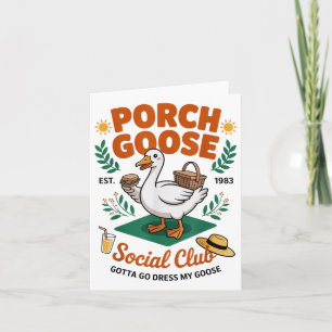 Porch Goose Social Club Parco Civico-Ciani Karte